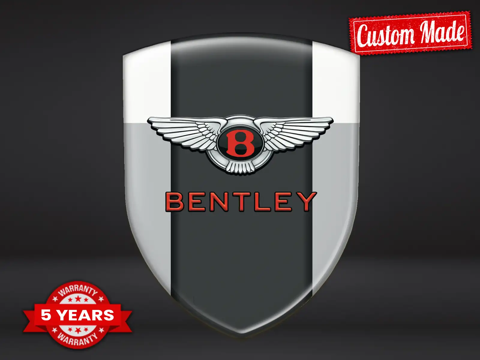 Bentley Décalcos Auto Robustes Course Luxe Minimal